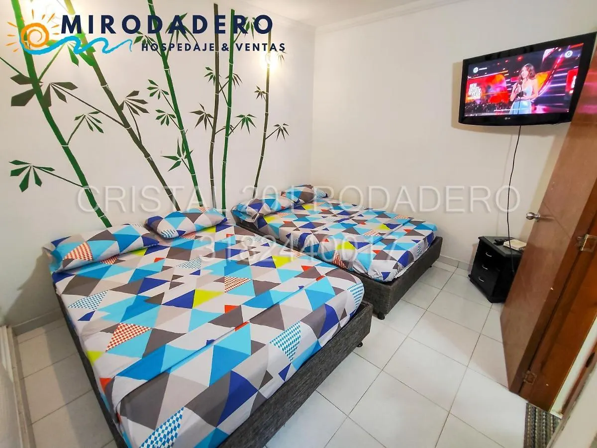 Edi Cristal Caribbean 30 Mts De La Playa Apartman Santa Marta 0*,  Kolumbia