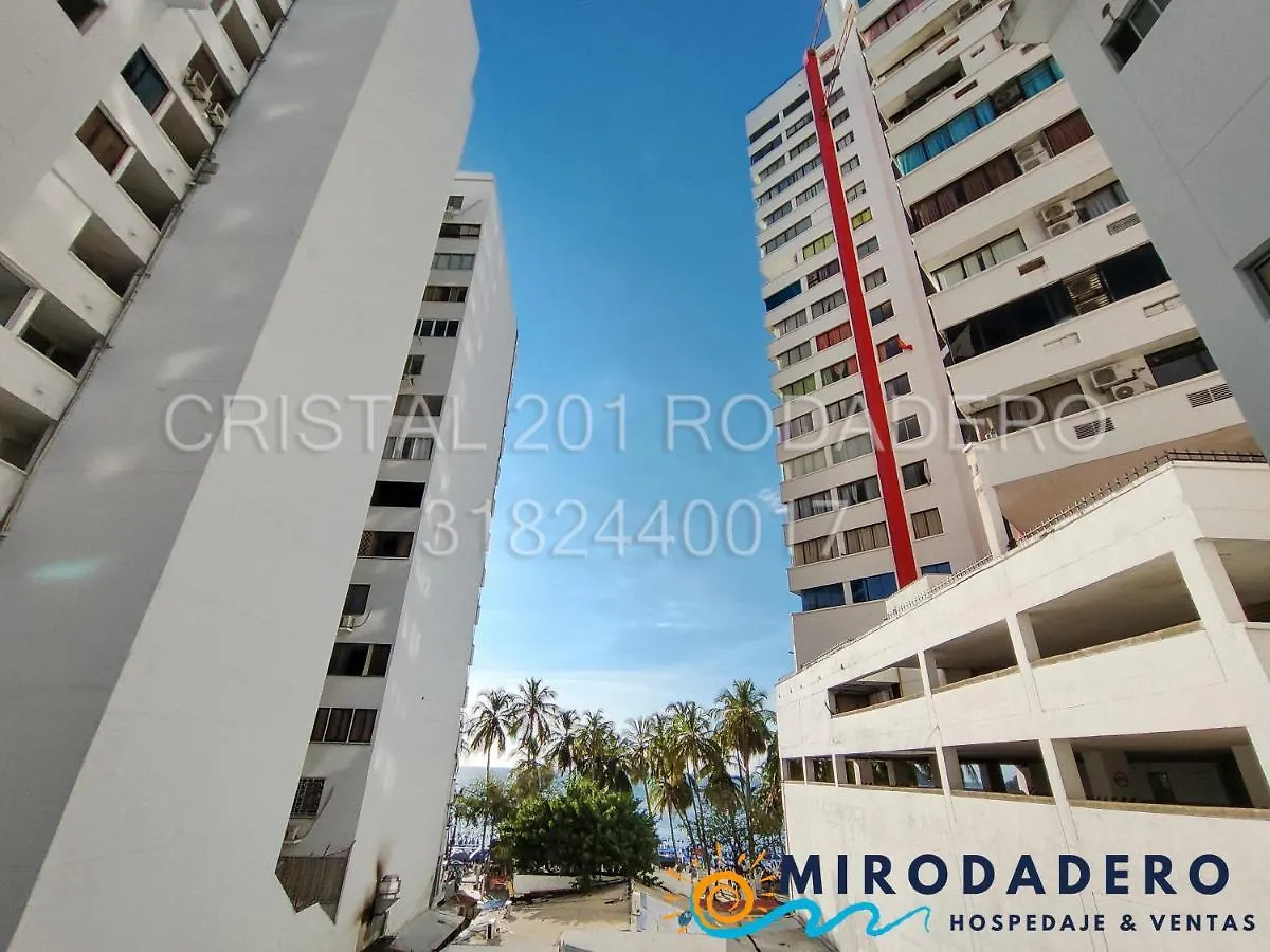 Edi Cristal Caribbean 30 Mts De La Playa Apartman Santa Marta 0*,
