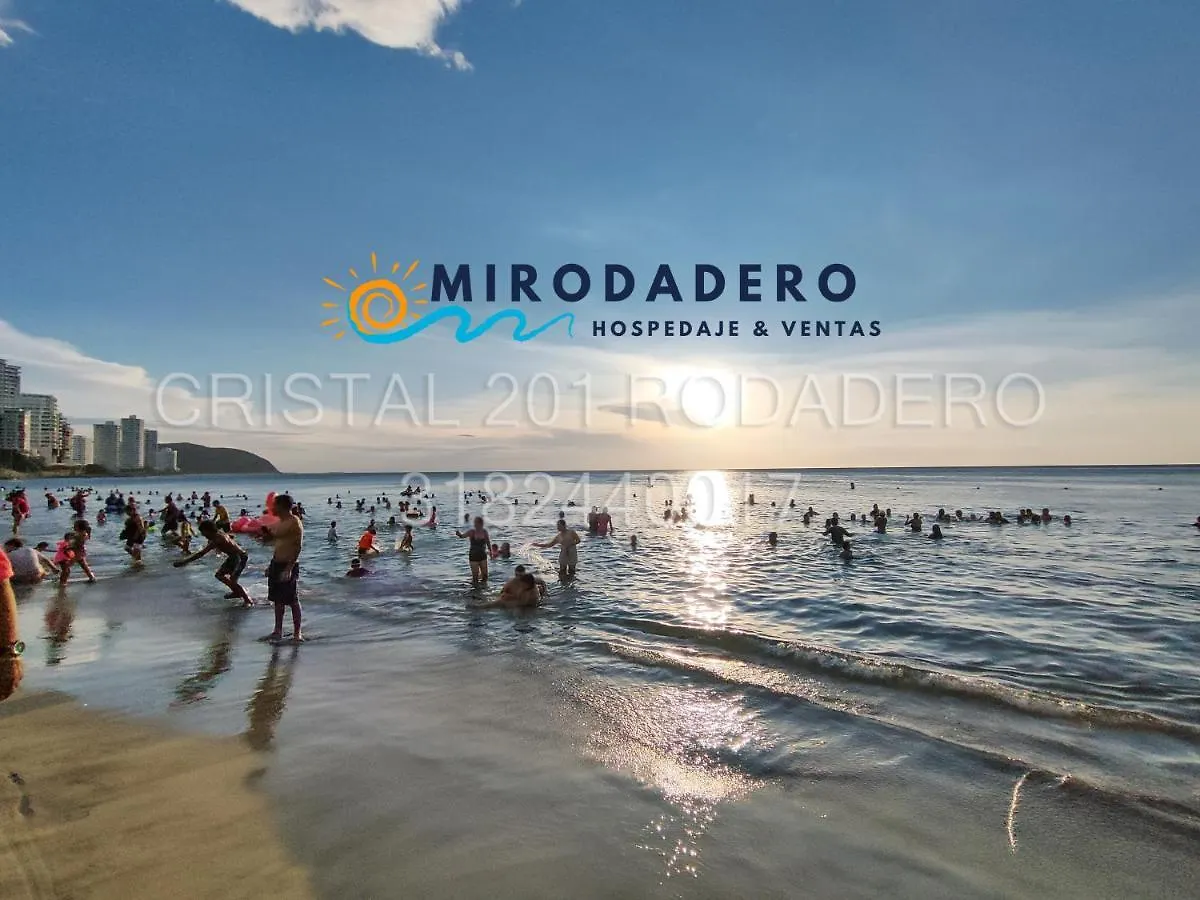Edi Cristal Caribbean 30 Mts De La Playa Apartman Santa Marta
